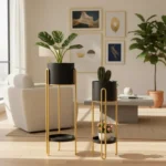 Set Porta Macetas con Pie