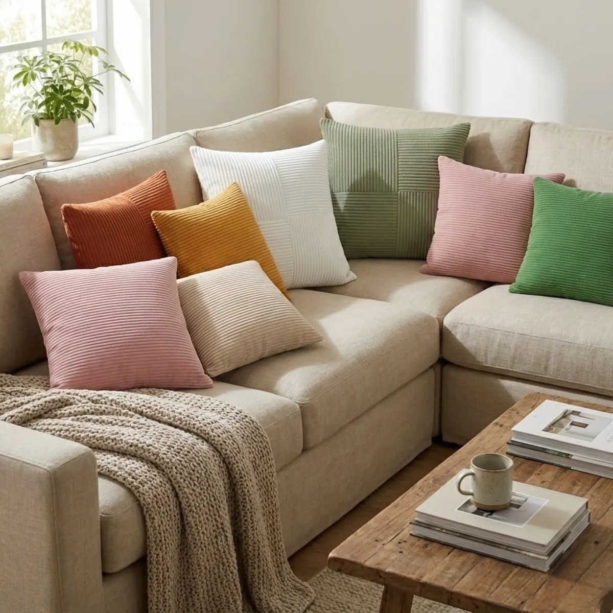 Diseño sin título - 2025-11-27T093646.000 Funda Almohadón Geométrica - Imagen 1